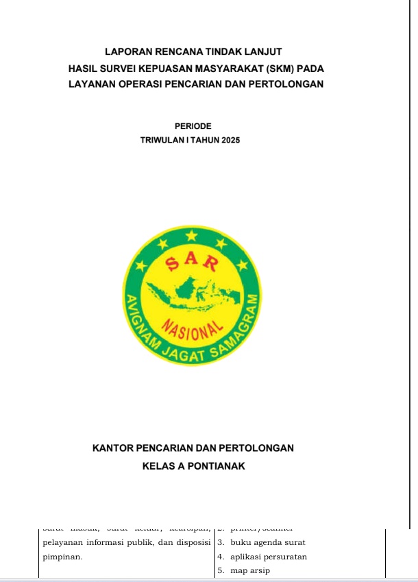 survei kepuasan masyarakat TW 1